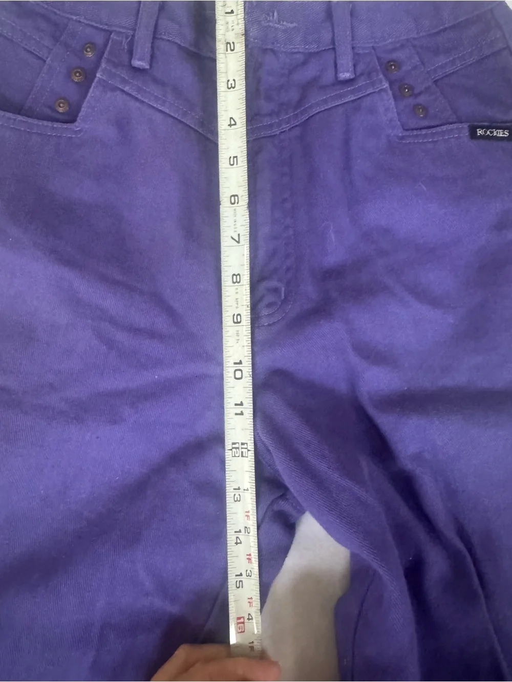 Vintage Rockies High Rise Jeans - Purple